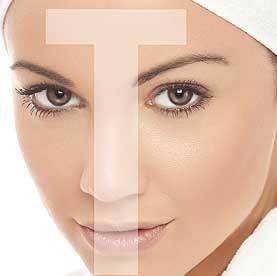 Facial blemishes on your T-Zone